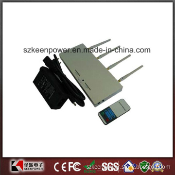 GSM CDMA 3G Cell Phone Jammer with Remote Control